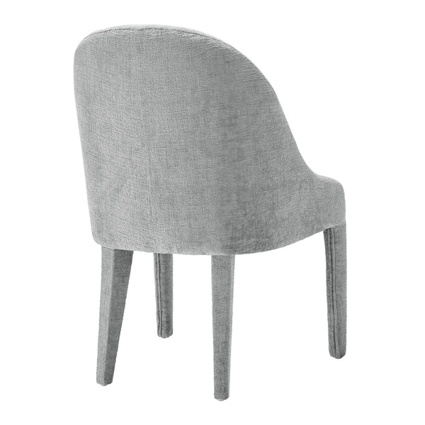 New Pacific Direct Stacy Fabric Dining Side Chair, Seville Gray Seville Gray, Gray 100% Polyester, Plywood 1250074-625-npd