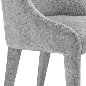 New Pacific Direct Stacy Fabric Dining Side Chair, Seville Gray Seville Gray, Gray 100% Polyester, Plywood 1250074-625-npd