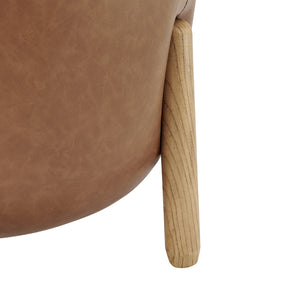 New Pacific Direct Murphy Pu Storage Ottoman, Vintage Cider Vintage Cider, Brown , Plywood 1250076-vcd-npd