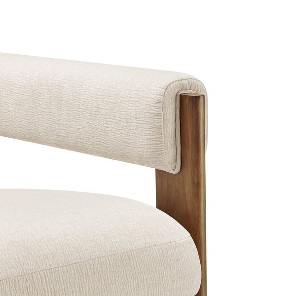 New Pacific Direct Silvia Fabric Accent Arm Chair, Dazzle Cream Dazzle Cream, Beige 100% Polyester, Plywood 1250077-680-npd