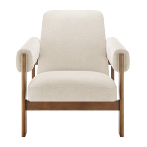 New Pacific Direct Silvia Fabric Accent Arm Chair, Dazzle Cream Dazzle Cream, Beige 100% Polyester, Plywood 1250077-680-npd