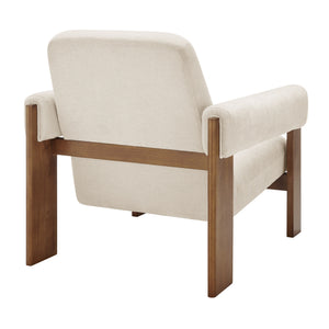 New Pacific Direct Silvia Fabric Accent Arm Chair, Dazzle Cream Dazzle Cream, Beige 100% Polyester, Plywood 1250077-680-npd