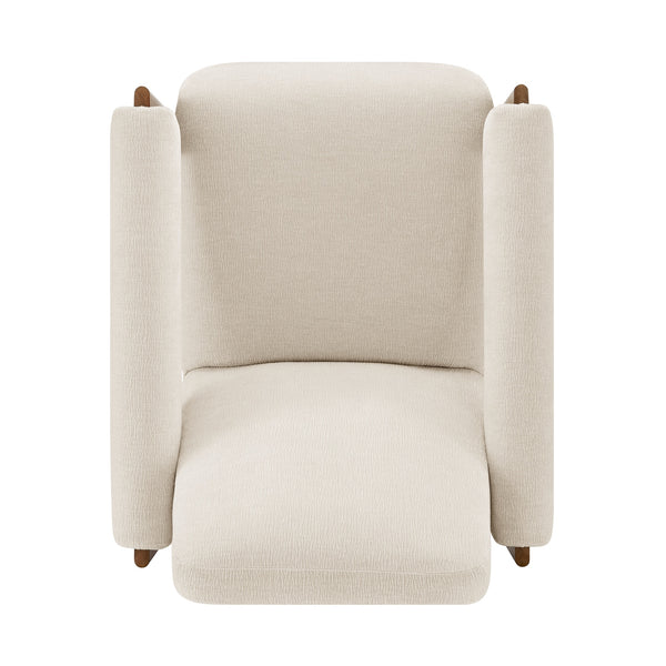 New Pacific Direct Silvia Fabric Accent Arm Chair, Dazzle Cream Dazzle Cream, Beige 100% Polyester, Plywood 1250077-680-npd