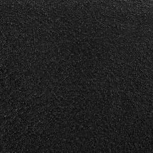 New Pacific Direct Keanu Counter Stool – Chic Boucle Design With Black Legs, Mid-century Modern Style For Your Home Stanton Black 100% Polyester 1250079-722-npd