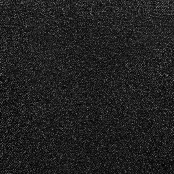 New Pacific Direct Keanu Counter Stool – Chic Boucle Design With Black Legs, Mid-century Modern Style For Your Home Stanton Black 100% Polyester 1250079-722-npd