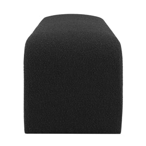 New Pacific Direct Vioreen Stylish Boucle Bench - 63" Wide, Fully Padded, Trendy Design For Bedrooms & Entryways Stanton Black 100% Polyester 1250083-722-npd