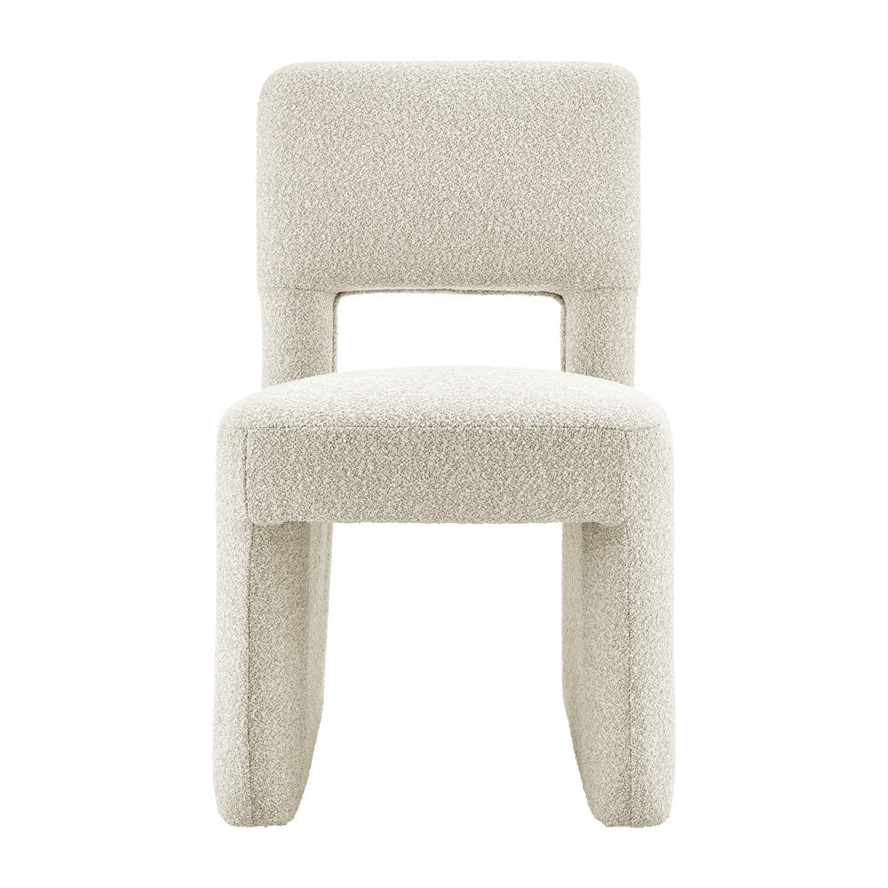 New Pacific Direct Willa Boucle Dining Side Chair Set Of 2 – Modern Geometric Design In Milford Beige For Ultimate Comfort Milford Beige 19% Polyester,81% Polypropylene 1250085-729-npd