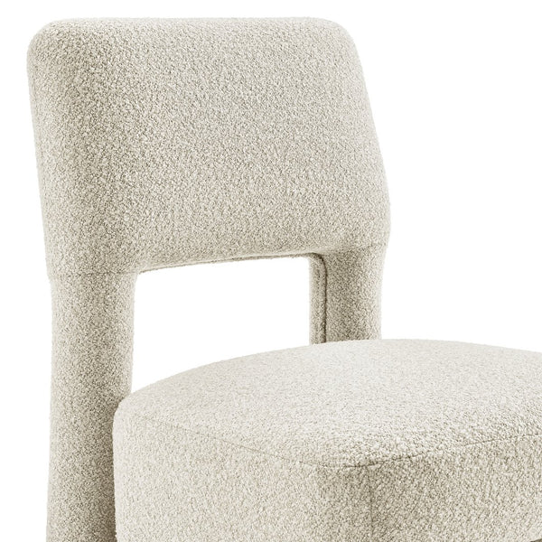 New Pacific Direct Willa Boucle Dining Side Chair Set Of 2 – Modern Geometric Design In Milford Beige For Ultimate Comfort Milford Beige 19% Polyester,81% Polypropylene 1250085-729-npd