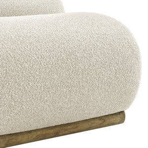 New Pacific Direct Lucius Wiggle Accent Chair In Textured Boucle Fabric For A Cozy Modern Living Room Experience Milford Beige 19% Polyester,81% Polypropylene 1250086-729-npd