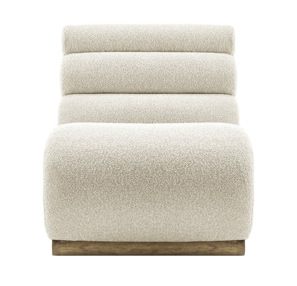 New Pacific Direct Lucius Wiggle Accent Chair In Textured Boucle Fabric For A Cozy Modern Living Room Experience Milford Beige 19% Polyester,81% Polypropylene 1250086-729-npd