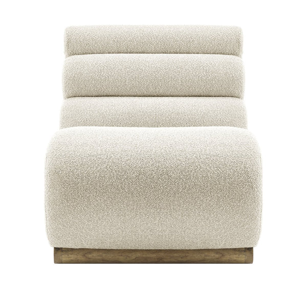 New Pacific Direct Lucius Wiggle Accent Chair In Textured Boucle Fabric For A Cozy Modern Living Room Experience Milford Beige 19% Polyester,81% Polypropylene 1250086-729-npd