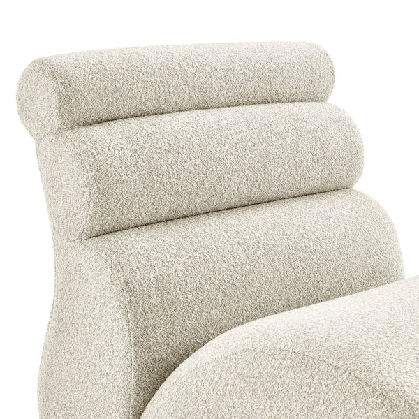 New Pacific Direct Lucius Wiggle Accent Chair In Textured Boucle Fabric For A Cozy Modern Living Room Experience Milford Beige 19% Polyester,81% Polypropylene 1250086-729-npd