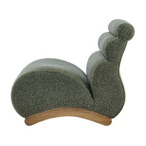 New Pacific Direct Lucius Wiggle Accent Chair In Textured Boucle Fabric For A Cozy Modern Living Room Experience Milford Green 19% Polyester,81% Polypropylene 1250086-730-npd