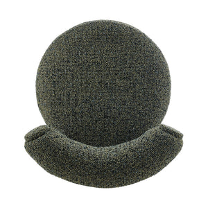 New Pacific Direct Esther Boucle Accent Chair - Contemporary Designer Favorite With Unique Rounded Shape And Comfort Speckled Green 100% Polyester 1250087-731-npd