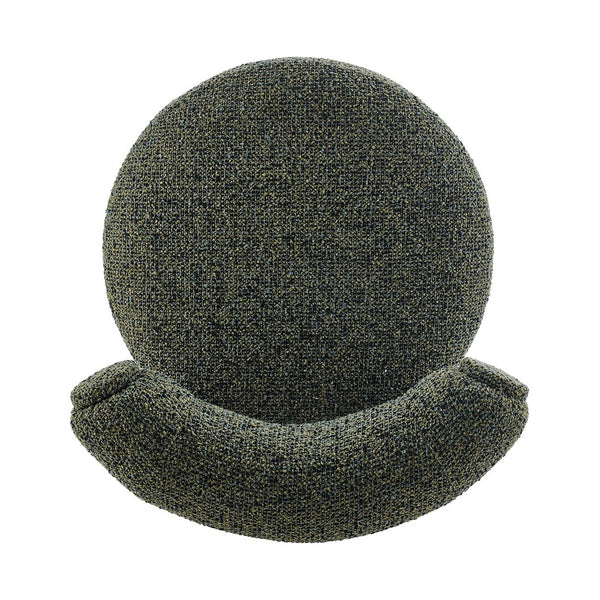 New Pacific Direct Esther Boucle Accent Chair - Contemporary Designer Favorite With Unique Rounded Shape And Comfort Speckled Green 100% Polyester 1250087-731-npd