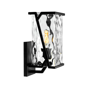 Waterfall 13'' High 1-Light Outdoor Sconce - Matte Black 1251-MB-CW Norwell