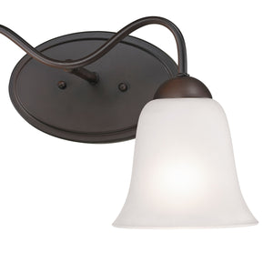 Thomas Lighting Conway Two Light Vanity Bar Oil Rubbed Metal Bathroom Wall Fixture Traditional Bronze 15 inches 1252BB/10
