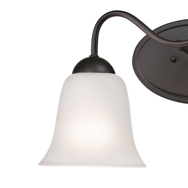 Thomas Lighting Conway Two Light Vanity Bar Oil Rubbed Metal Bathroom Wall Fixture Traditional Bronze 15 inches 1252BB/10