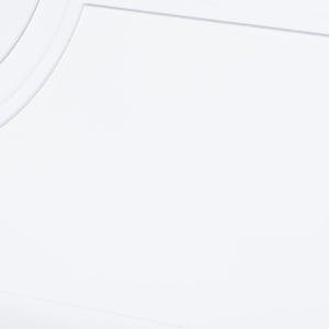 Baxton Studio Baxton Studio Elegant White Wood Daybed with Trundle for Effortless Overnight Guest Hosting Full Mariana-White-Daybed-Full