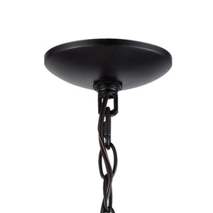 Thomas Lighting Conway Three Light Chandelier with Opaque Glass Shades for Traditional Dining Rooms Bronze 19 inches 1253CH/10