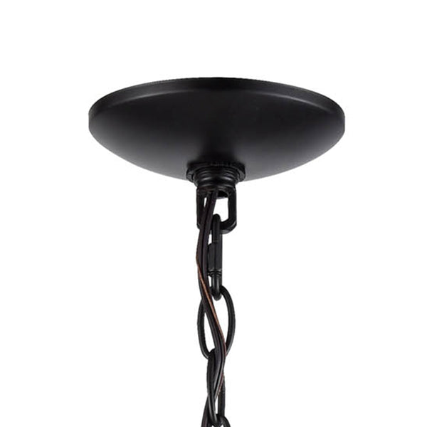 Thomas Lighting Conway Three Light Chandelier with Opaque Glass Shades for Traditional Dining Rooms Bronze 19 inches 1253CH/10