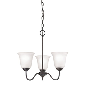 Conway 19'' Wide 3-Light Chandelier - Oil Rubbed Bronze 1253CH/10 Thomas