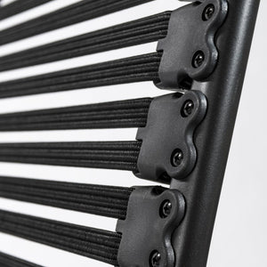 EuroStyle Allison Bungee Low Back Office Chair with Airflow Design for Modern Workspaces Black Graphite Black 12540BLK