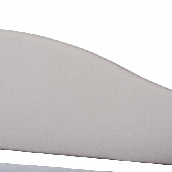 Baxton Studio Baxton Studio Milligan Full Size Daybed - Modern Beige Upholstered Furniture for Stylish Spaces Milligan-Beige-Daybed-Full