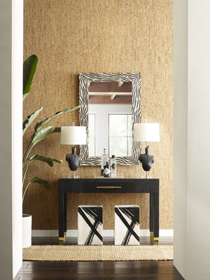 Wildwood Vogue Matte Black Bust Table Lamp With Crystal Base & Finial — 27.5" Sculptural Accent For Modern Interiors 12586