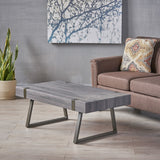 Christopher Knight Home® - Noble House - Abitha Faux Wood Coffee Table