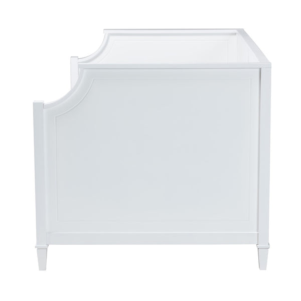 Baxton Studio Baxton Studio Classic White Wood Twin Daybed with 3 Storage Drawers for Elegant Comfort & Style Lowri-White-Daybed-3DW-Twin
