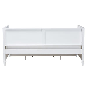 Baxton Studio Baxton Studio Classic White Wood Twin Daybed with 3 Storage Drawers for Elegant Comfort & Style Lowri-White-Daybed-3DW-Twin