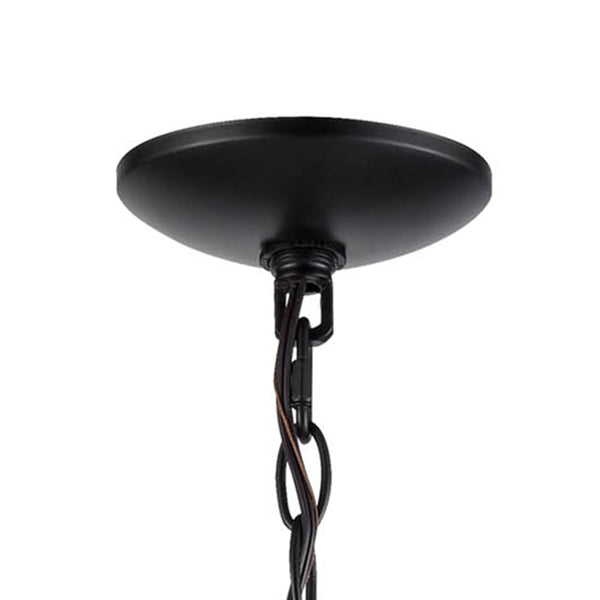 Thomas Lighting Conway Three Light Chandelier with Opaque Glass Shades for Traditional Dining Rooms Bronze 29 inches 1259CH/10