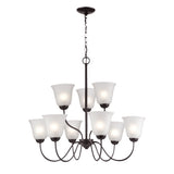 Thomas Conway 26'' Wide 9-Light Chandelier