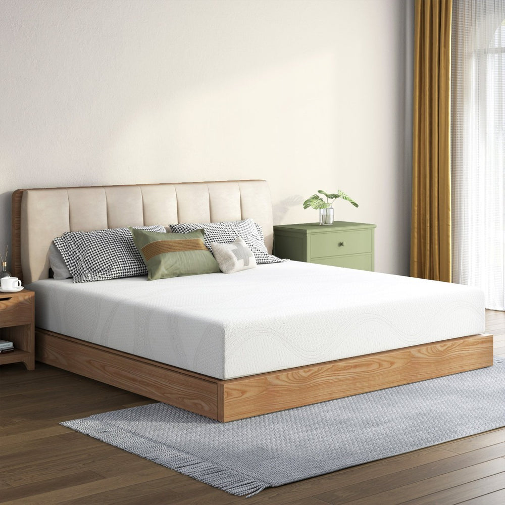 English Elm Queen 10 Inch Green Tea Gel Memory Foam Mattress Certipur Certified Cool Sleep W2889P433209
