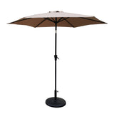 IDEAZ Umbrella, Round Resin Base Taupe 1261GCT