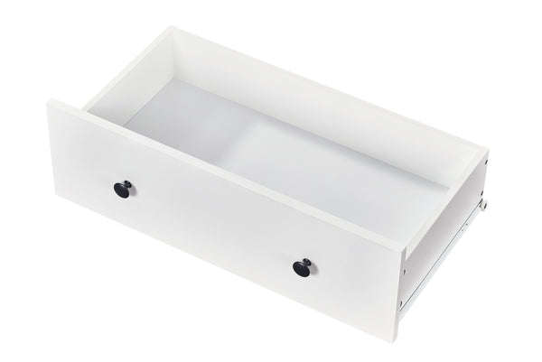 English Elm Modern 9-Drawer White Dresser — Sleek 3-Column Chest, Sturdy Waterproof Finish, Spacious Storage W1785P298992