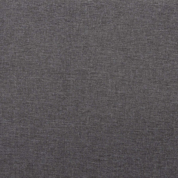 Baxton Studio Baxton Studio Delfina King Size Platform Bed - Mid-Century Modern Design with Dark Grey Upholstery MG0005-1/0004-Rattan-King