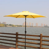 IDEAZ Umbrella, Round Resin Base Yellow 1265GCT