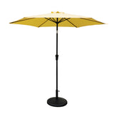IDEAZ Umbrella, Round Resin Base Yellow 1265GCT