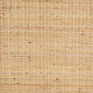 Baxton Studio bali Camara Modern Bohemian Rattan Nightstand with Drawer & Open Shelf for Stylish Bedroom Storage WS001-Rattan-NS