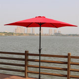 IDEAZ Umbrella, Square Resin Base Red 1269GCT