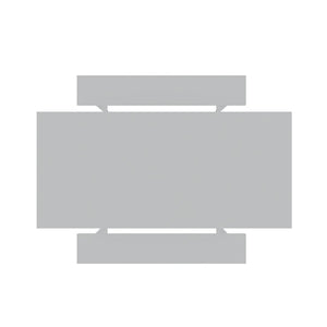 NoMad 67.91 Dining Set of 3 in White 126GMC1 Manhattan Comfort