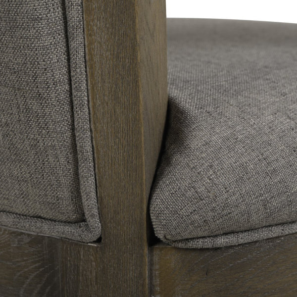 English Elm Jennifer Taylor Home - Williams 27In Swivel Counter Height Bar Stool In Heathered Grey Linen - Stylish Comfort And Durability B2719P238371