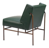 Atlanta Accent Chair Green 109514 Zuo Modern