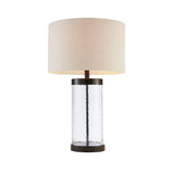 INK+IVY Macon  Glass Cylinder Table Lamp MP153-0179 Clear