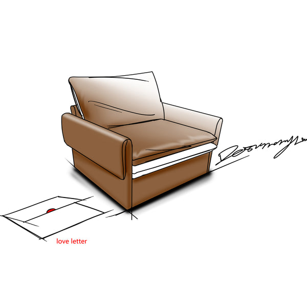 English Elm Modern Oversized Accent Chair – Versatile Single Sofa Lounge For Living Room & Bedroom Comfort W2997P294037