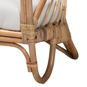 Baxton Studio Baxton Studio Aliane 4-Piece Rattan Living Room Set - Modern Bohemian Comfort & Style Await You! DC8041-Rattan-4PC Living Room Set