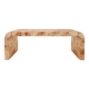 New Pacific Direct Adriel Burl Wood Coffee Table – Stunning Natural Beauty With Unique Patterns For Modern Sophistication Natural Burl  1270012-na-npd