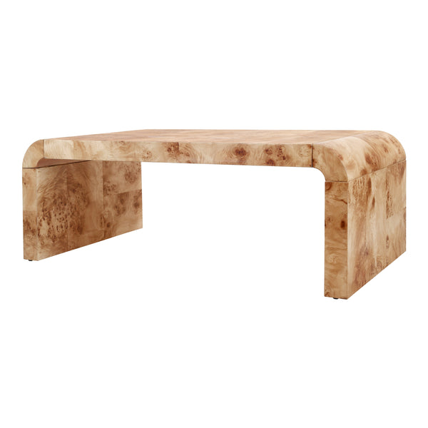 New Pacific Direct Adriel Burl Wood Coffee Table – Stunning Natural Beauty With Unique Patterns For Modern Sophistication Natural Burl  1270012-na-npd